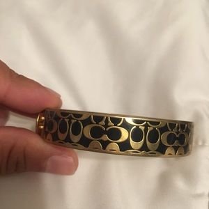 Coach Black/Gold bracelet